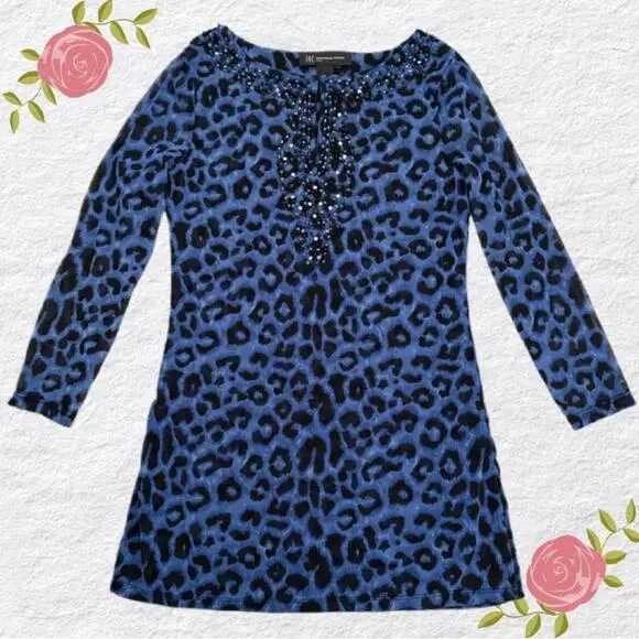 INC International Concepts Animal Print Tunic Top - Picture 8 of 10